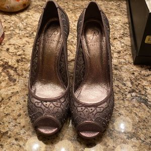 Heels open toe Adrianna Papell size 7